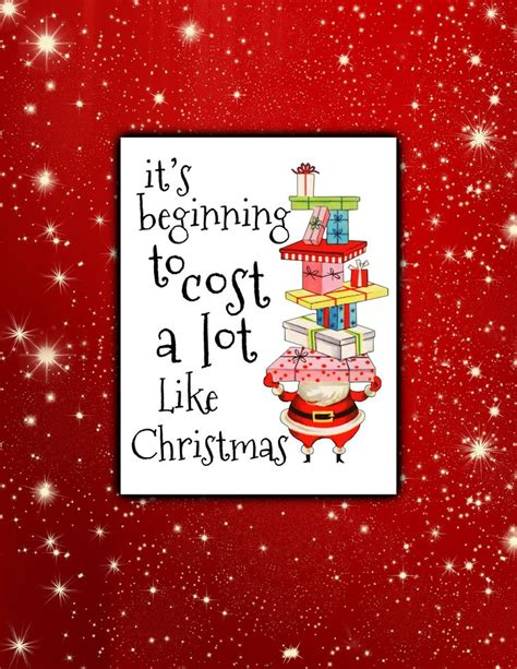 Funny Christmas Sign Instant Download Printable It's | Etsy | Christmas signs, Christmas humor ...