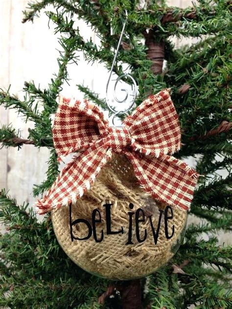 Country Living Homemade Christmas Ornaments Country Christmas Table ...