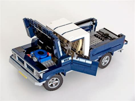 Pickup Truck guts | Lego truck, Lego technic truck, Lego cars