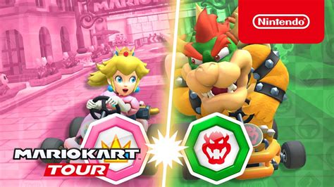 Mario Kart Tour - Peach vs. Bowser Tour Trailer - YouTube