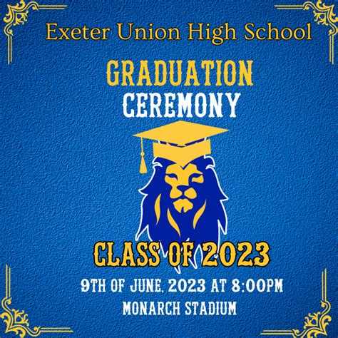 Graduation 2023 | Exeter Union High School