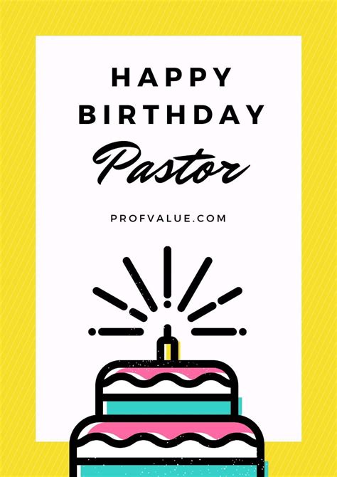 Happy birthday pastor, birthday wishes for pastors, priest and ministers [Updated] - Profvalue Blog