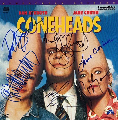 Coneheads Cast Signed Movie Laserdisc Album – Artist signed collectibles and gifts