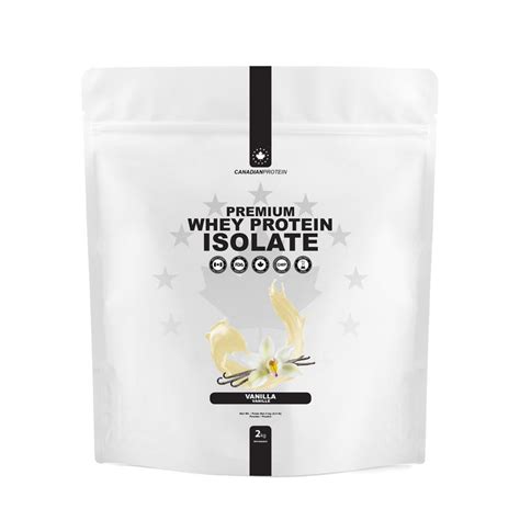 100% Premium Whey Protein Isolate - Canadian Protein