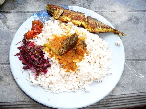 Fish Curry Rice plate (Boiled rice or Ukllem xit) | Esparanc… | Flickr