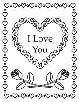 Free Printable Valentines Day Coloring Pages sketch template
