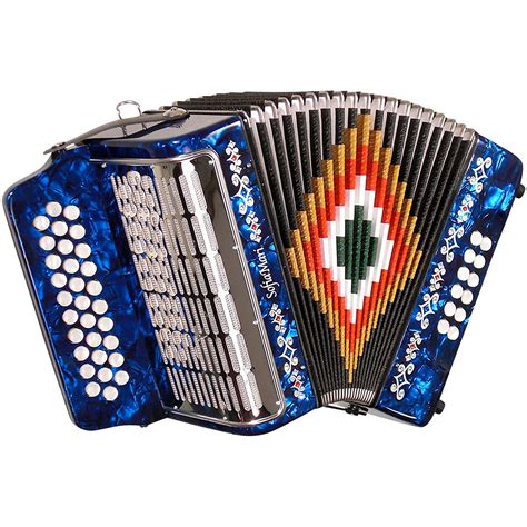 SofiaMari SM-3112 31-Button 12 Bass Accordion GCF Dark Blue Pearl ...