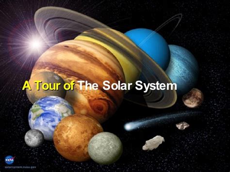 a tour of solar system