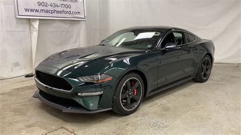 Green 2020 Ford Mustang BULLITT Review - MacPhee Ford - YouTube