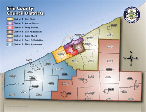 Erie County Zip Code Map - Map