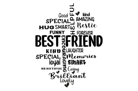 Friendship Word Art