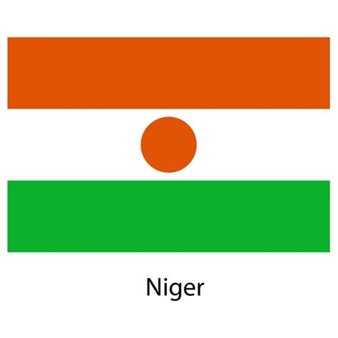 Niger flag in official colors — Stock Vector © ibrandify #93966218