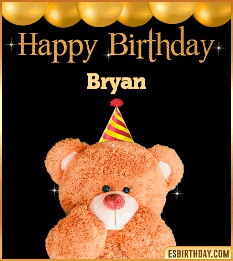 Happy Birthday Bryan GIF 🎂 Images Animated Wishes【28 GiFs】