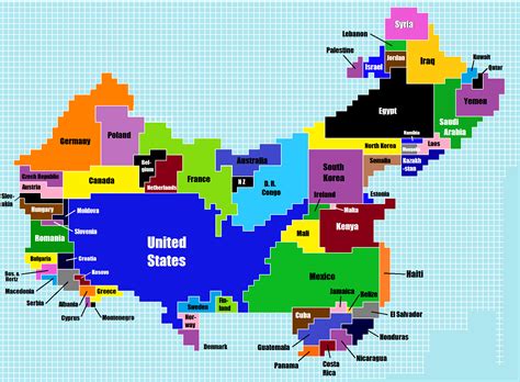 4 Maps That Put China's & India's Populations Into Perspective ...