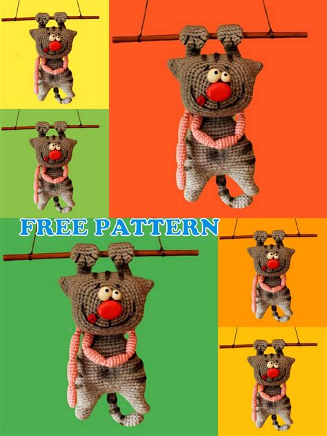 Crazy Cat Amigurumi Free Pattern – En.amigurumitariflerim.com