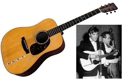 Elvis Presley’s “Sun Sessions” Martin D-18 guitar fetches $1.32 million