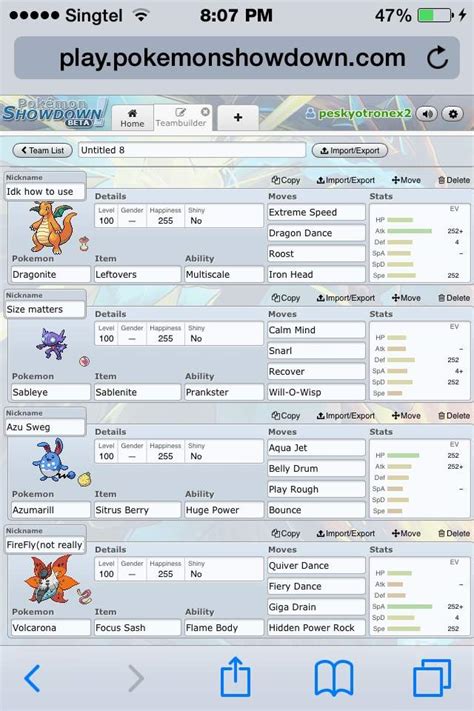 Gen 7 pokemon showdown team builder - printeratila