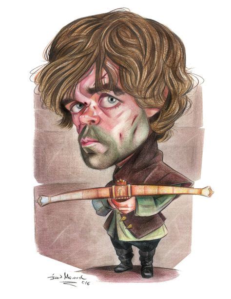 Tyrion - from game of thrones! | Caricature, Drawing people, Caricature sketch