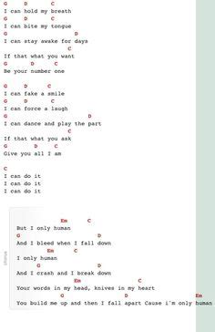 Dancing in the Sky (Dani & Lizzy-Marty Ray) Capo 4th Guitar Chord Chart ...