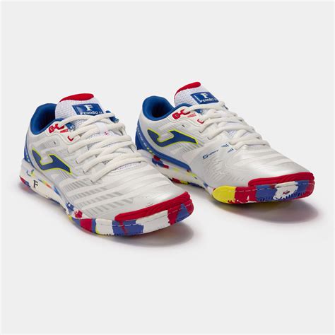 FUTSAL SHOES FERRÃO REGATE REBOUND 21 INDOOR WHITE RED | JOMA®