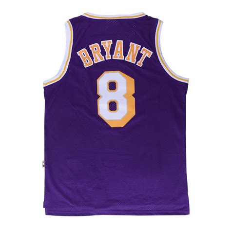 bestsoccerstore | Men's Los Angeles Lakers Kobe Bryant No.8 Purple ...