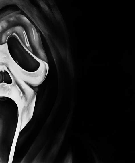 Screaming Ghost Art Print Reproduction 10 X 12 - Etsy | Scream art, Horror movie icons, Scream movie