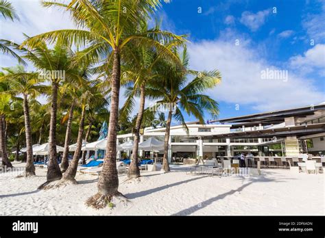 The Discovery Shores resort hotel in Boracay, Philippines Stock Photo ...