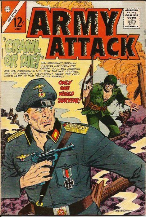 Army Attack 38 (Charlton Comics) - ComicBookRealm.com