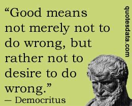 Democritus Quotes