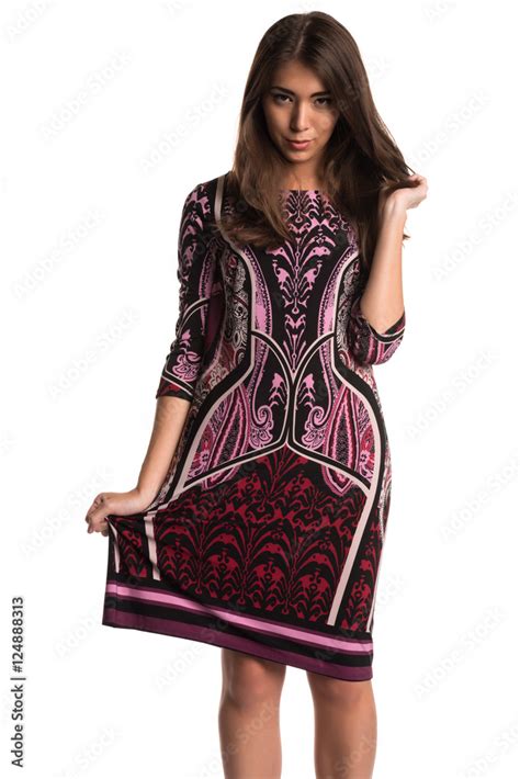 Purple dress Stock Photo | Adobe Stock