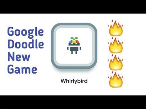 Whirlybird Google Doodle New Game - Google Play Games - YouTube | Games to play, Things that ...