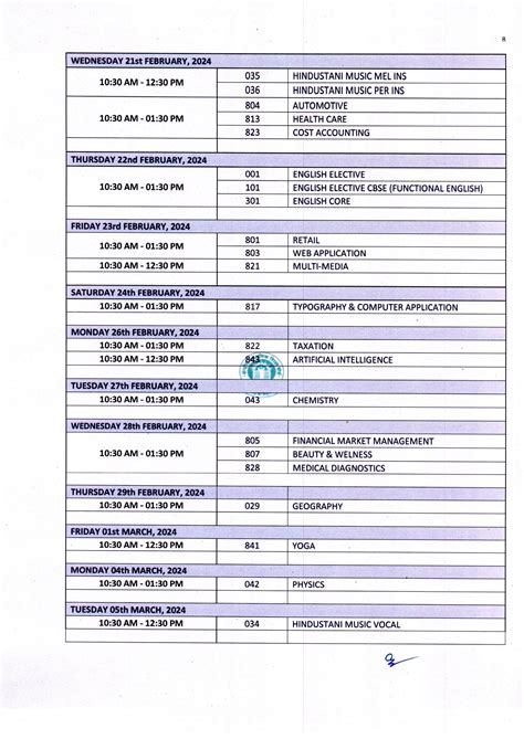 CBSE Admit Card 2024: CBSE Class 12th Hall Tickets at cbse.gov.in(Soon); Exam in 10 Days