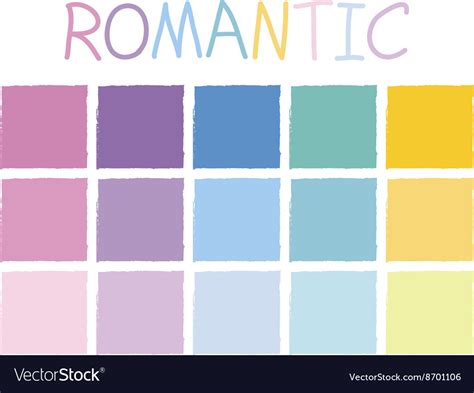 Romantic Color Tone without Code Royalty Free Vector Image