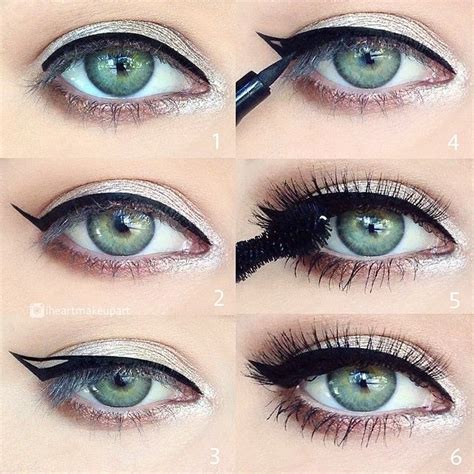 eyeliner tutorial! | Eye makeup, Cat eye makeup, No eyeliner makeup