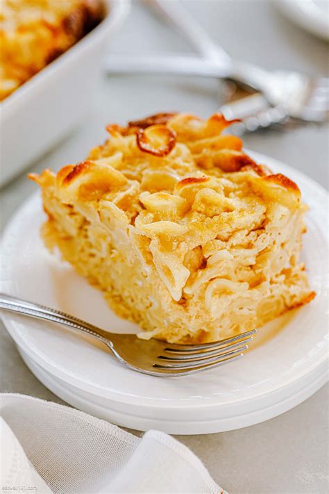 Easy Noodle Kugel Recipe – How to Make Noodle Kugel — Eatwell101