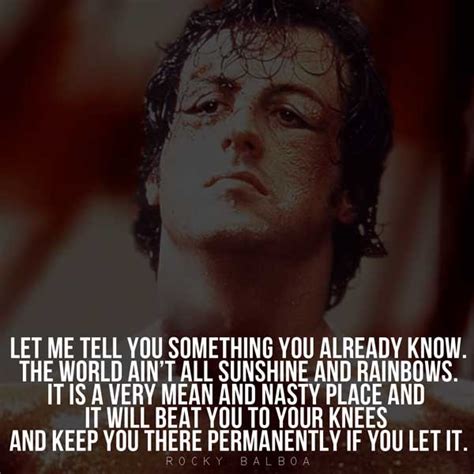 Epic Rocky Balboa Quotes & Sylvester Stallone Speeches