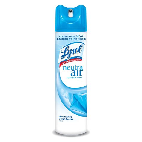 Lysol Neutra Air Sanitizing Spray, Air Freshener, Odor Neutralizer, Re