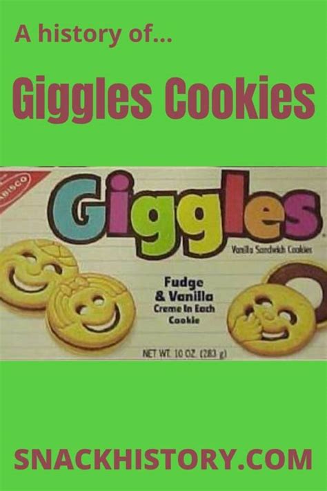 Giggles Cookies (History, Marketing & Commercials) - Snack History