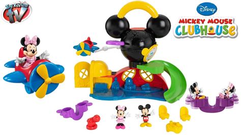 Mickey Mouse Clubhouse Fly 'n Slide Playset with Minnie Mouse Fun Kids ...