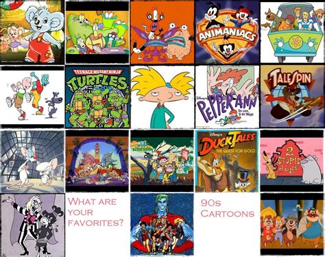 Favorite 90s Cartoons | 90s cartoons, 80 cartoons, Fantasy books