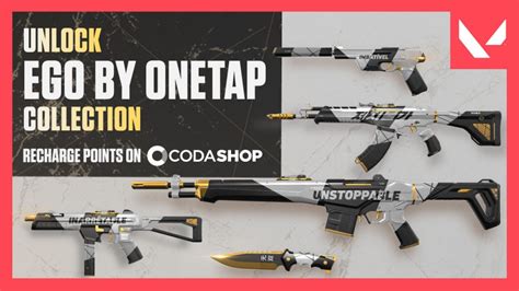 VALORANT New EGO By OneTap Weapon Skin Collection | Codashop Blog MY