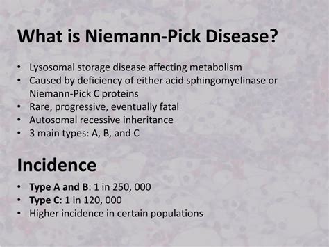 PPT - Niemann -Pick Disease PowerPoint Presentation, free download - ID ...