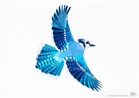 Blue Bird Flying Drawing at PaintingValley.com | Explore collection of ...