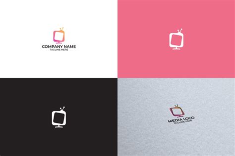 Television Logo Design | Branding & Logo Templates ~ Creative Market