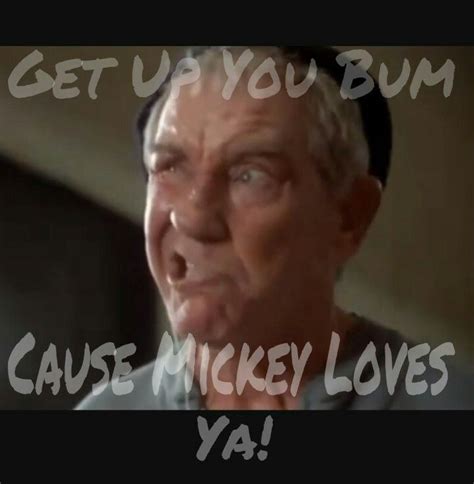 Rocky mickey quotes Rocky Quotes, Mickey Love, Rocky Balboa, Love Ya, Christians, Attitude ...