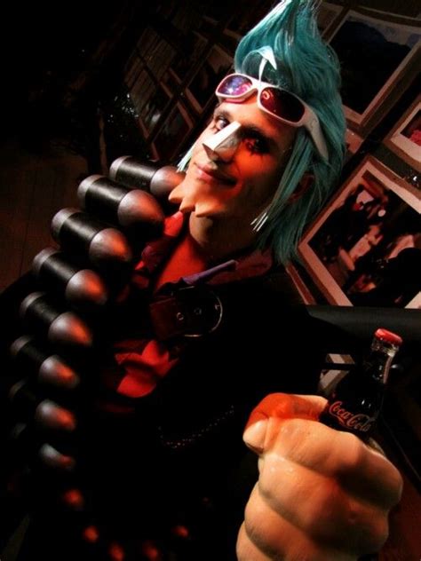 One piece cosplay franky // if the Coke company did a commercial with him in it I don't know ...