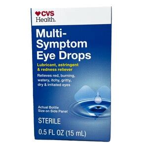 Customer Reviews: CVS Health Multi-Symptom Eye Drops, 0.5 OZ - CVS Pharmacy