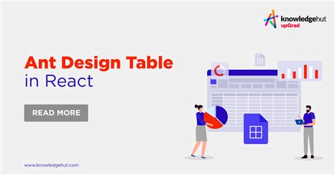 How to Make an Ant Design (AntD) Table in React JS