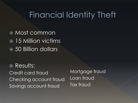 PPT - Identity Theft PowerPoint Presentation, free download - ID:1522146