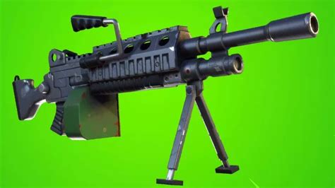 Fortnite Battle Royale - LIGHT MACHINE GUN New Weapon Gameplay - YouTube